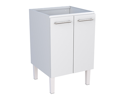 Gabinete Lavanderia 60 Flat Cozimax Branco