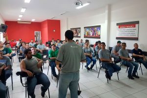 Treinamento e reciclagem da Brigada de Incêndio da Cozimax Móveis de Aço em 2018.