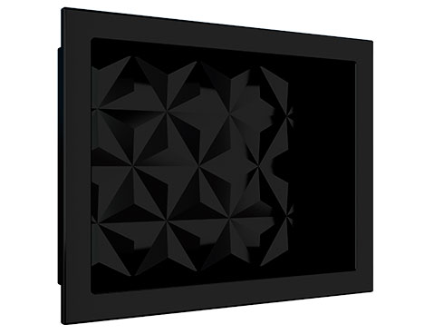 Nicho em Mármore Sintético Cozimax Medida 40 x 30 cor Preto