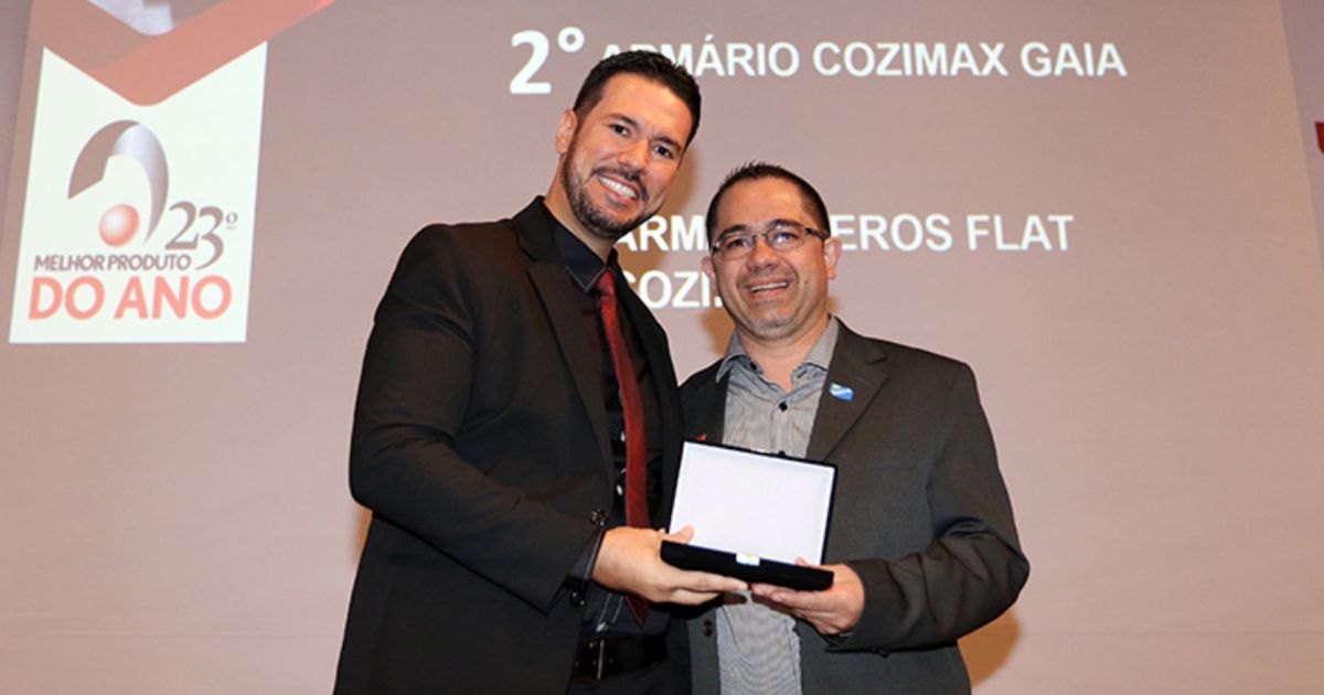 Cozimax Móveis de Aço recebe Prêmio de Melhor Produto do Ano 2019