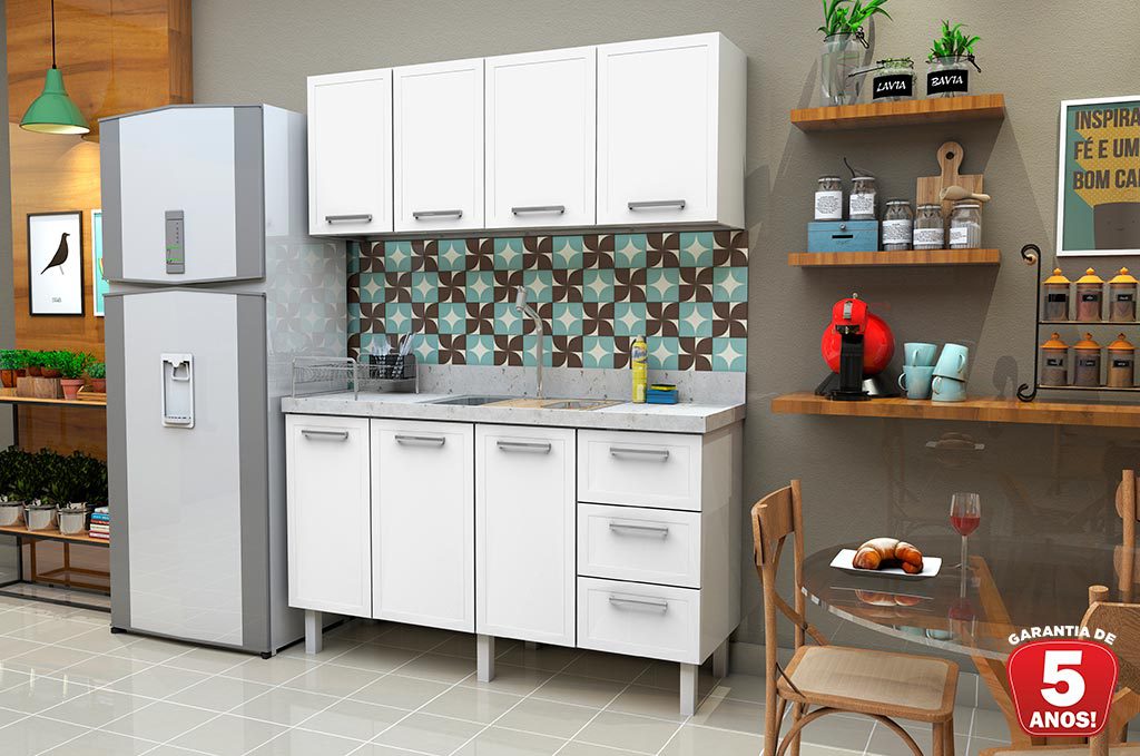 Cozinha em Aço Apolo Flat Cozimax