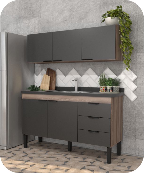 Linha de Cozinhas Cozimax Móveis