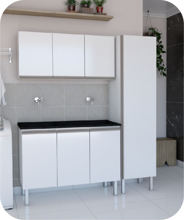Linha de Lavanderias Cozimax Móveis