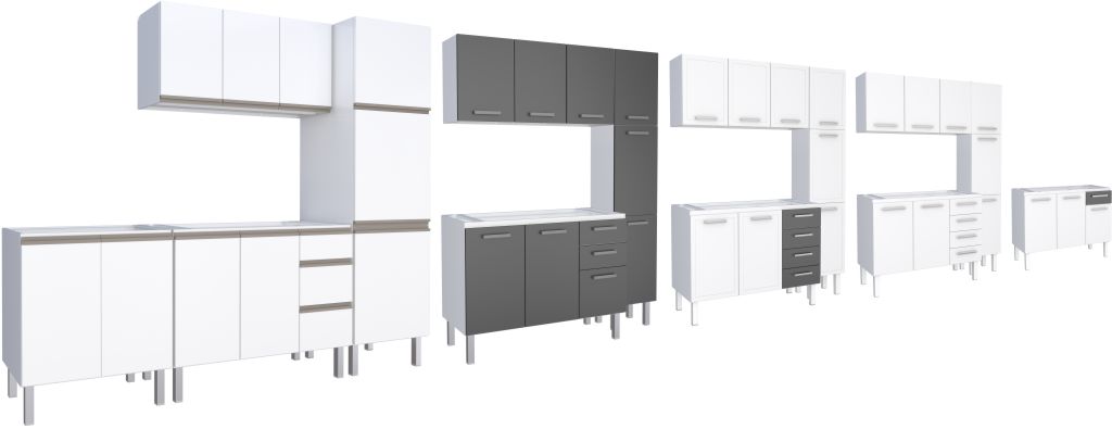 Linha de Cozinhas Cozimax Móveis